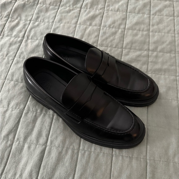 Chunky Loafers- Zara- Black- Size: US Mens 11/ EU Mens 44 - Picture 7 of 8